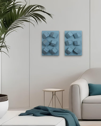 Bigmios Duo Blue Duvar Aksesuarı