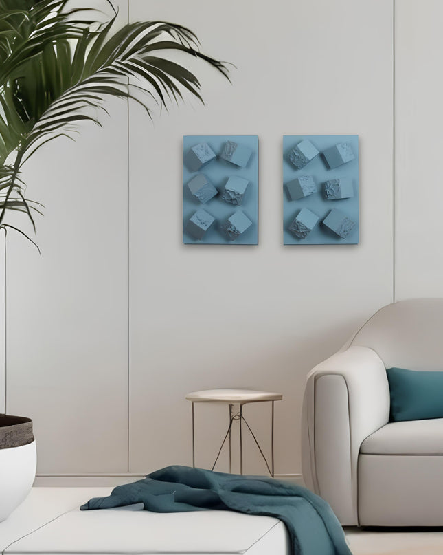Bigmios Duo Blue Duvar Aksesuarı