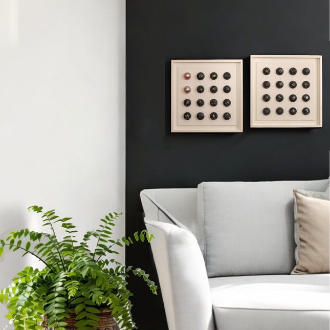 Black Splashs Duo Duvar Aksesuarı