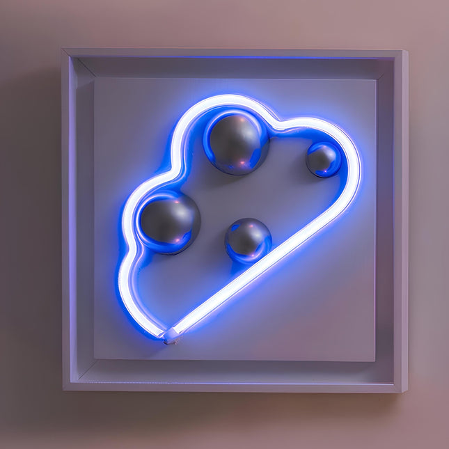 Cloud Neon Işıklı Duvar Aksesuarı