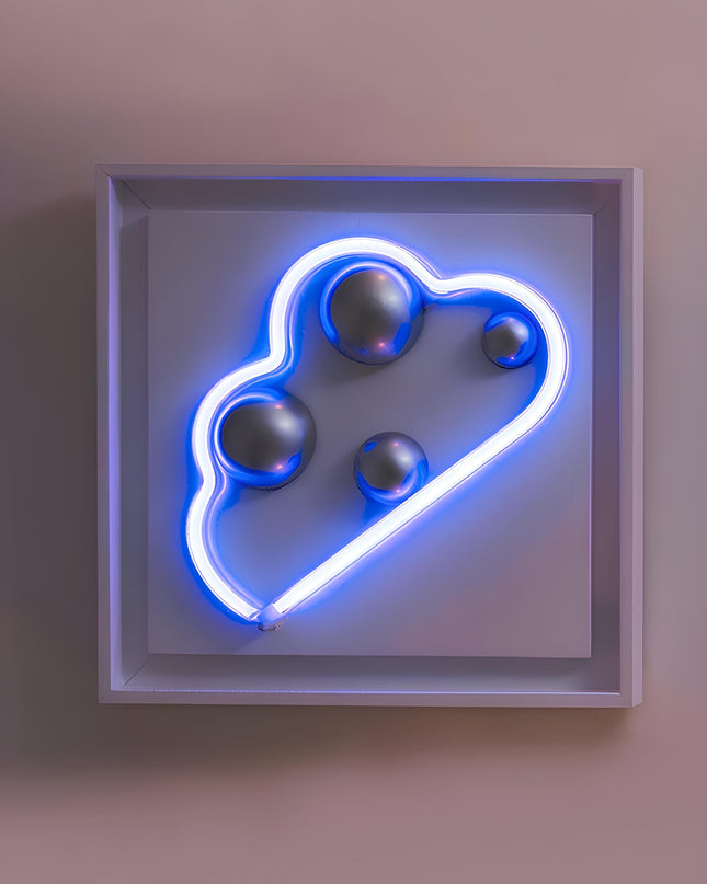 Cloud Neon Işıklı Duvar Aksesuarı