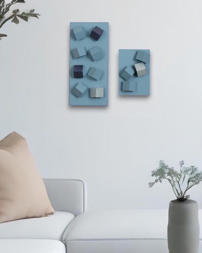 Duomio Blue Duvar Aksesuarı