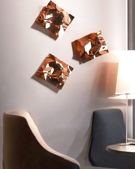 Bright Reflex Bronze Trio Duvar Aksesuarı