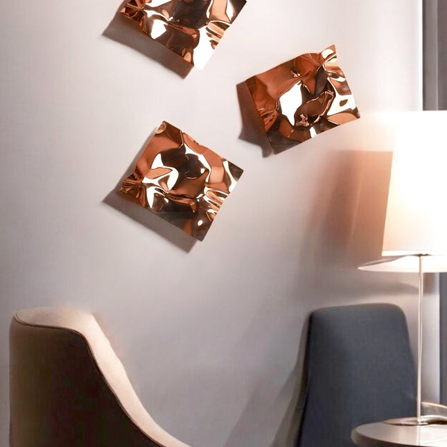 Bright Reflex Bronze Trio Duvar Aksesuarı