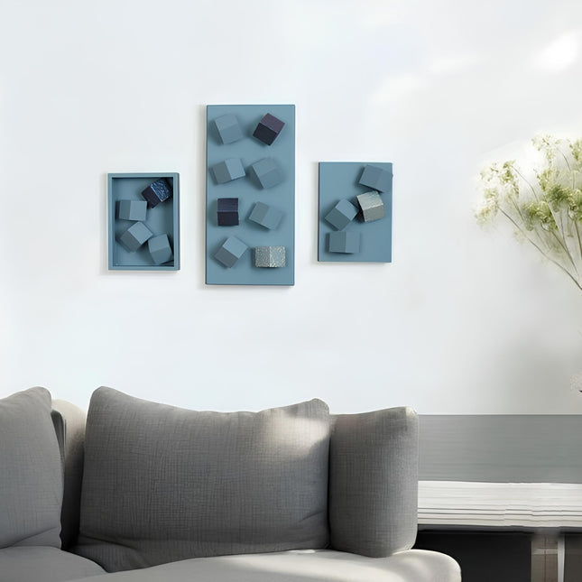 Triomio Blue Duvar Aksesuarı
