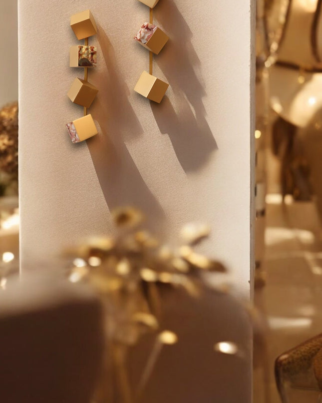 Wallicon Line Gold 2'Li Set Duvar Aksesuarı