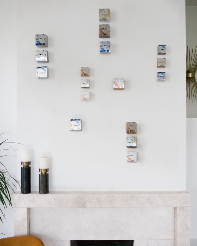 Wallicon Mix Silver / Gold 18’Li Set Duvar Aksesuarı