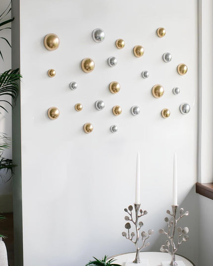 Wallipop Silver - Gold 24’Lü Set Duvar Aksesuarı