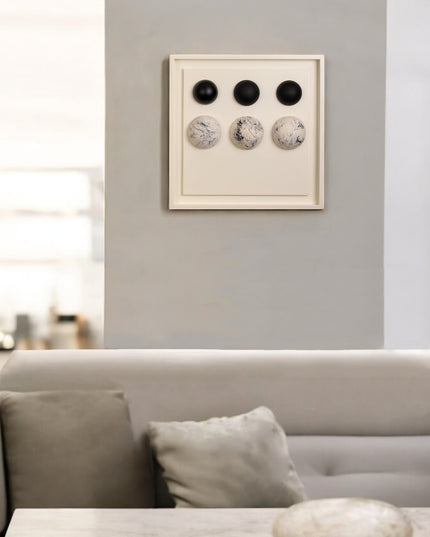 Wallstone Black Dots Duvar Aksesuarı