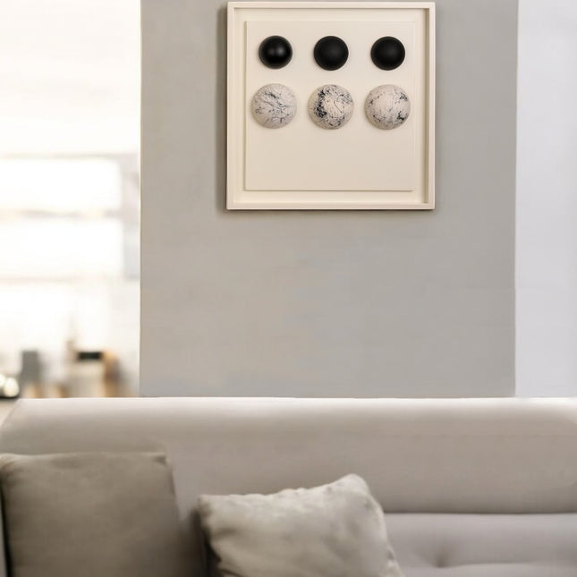 Wallstone Black Dots Duvar Aksesuarı