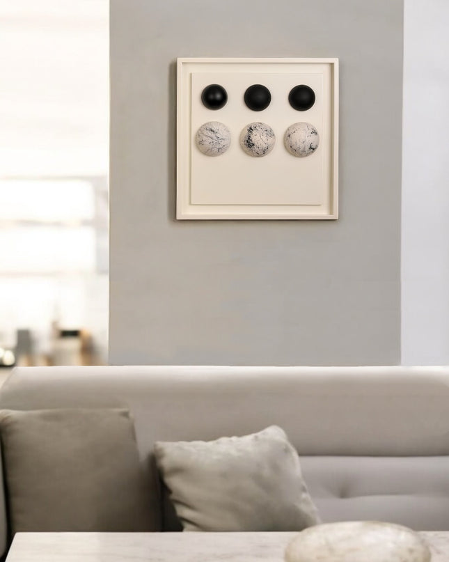Wallstone Black Dots Duvar Aksesuarı