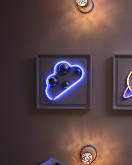 Cloud Neon Işıklı Duvar Aksesuarı