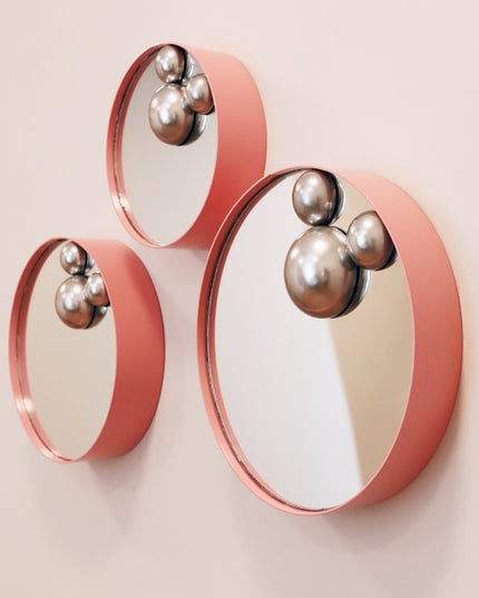 Miniwall Pink 3'Lü Set Duvar Aksesuarı