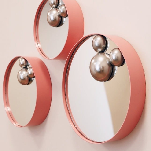Miniwall Pink 3'Lü Set Duvar Aksesuarı