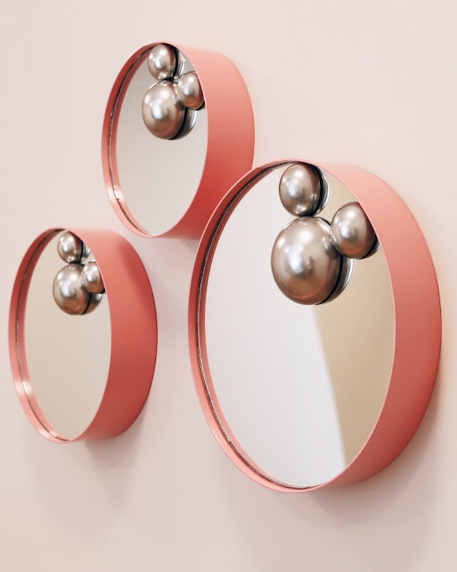 Miniwall Pink 3'Lü Set Duvar Aksesuarı