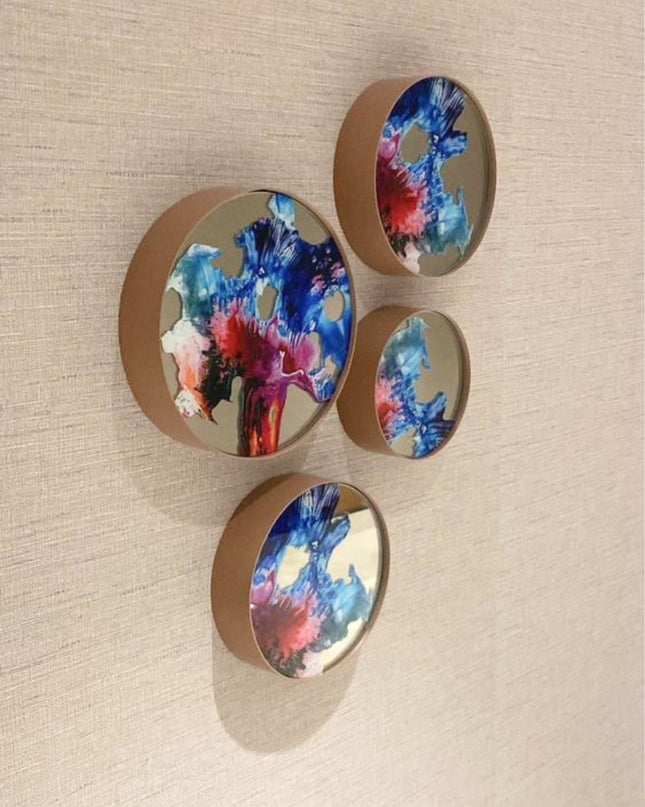 Stolimur Gala Bronze 4'lü Set Duvar Aksesuarı