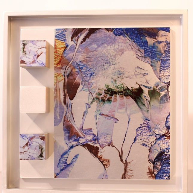 Wallicon Frame Blue 3'Lü Set Duvar Aksesuarı