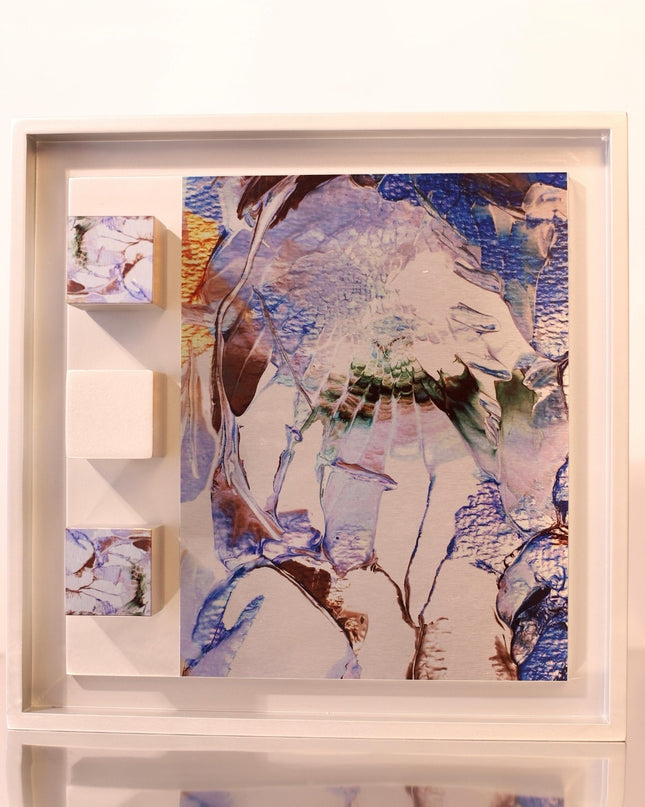 Wallicon Frame Blue 3'Lü Set Duvar Aksesuarı