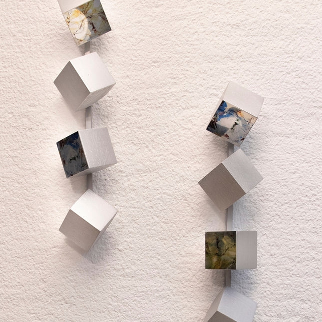 Wallicon Line Silver 2'Li Set Duvar Aksesuarı