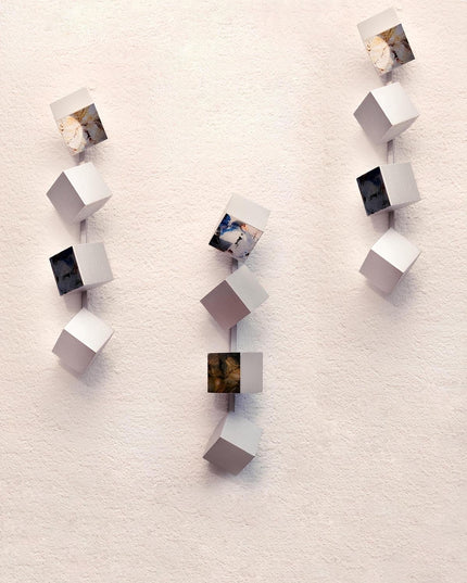Wallicon Line Silver 3'Lü Set Duvar Aksesuarı