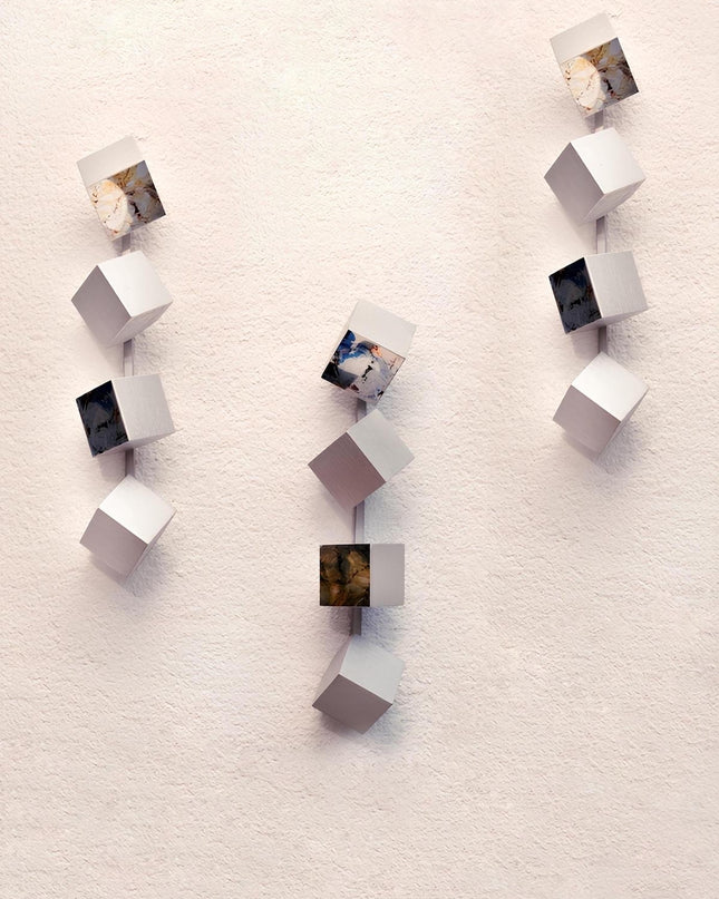 Wallicon Line Silver 3'Lü Set Duvar Aksesuarı