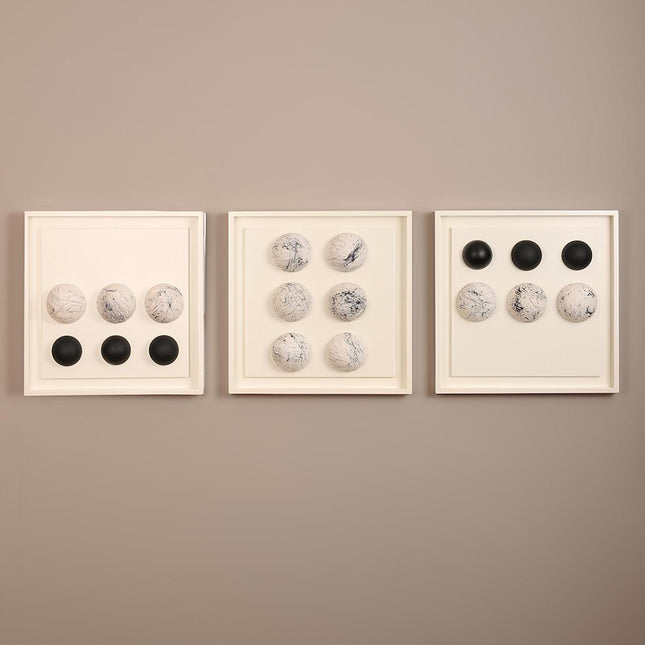 Wallstone Black Trio Duvar Aksesuarı