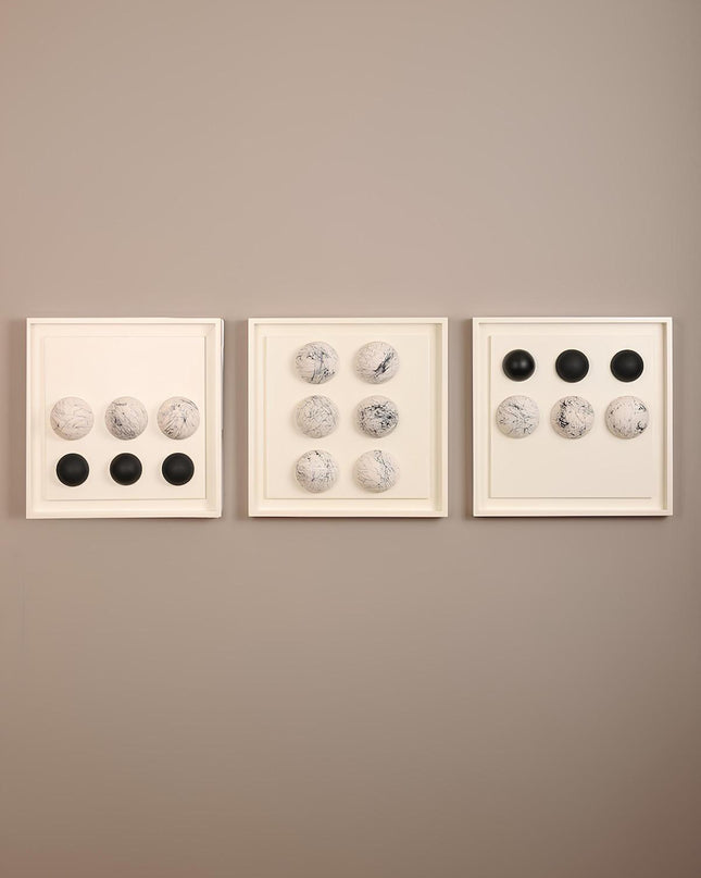 Wallstone Black Trio Duvar Aksesuarı