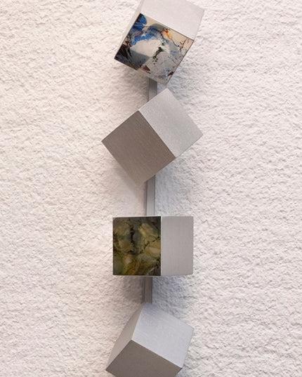 Wallicon Line Silver 3'Lü Set Duvar Aksesuarı