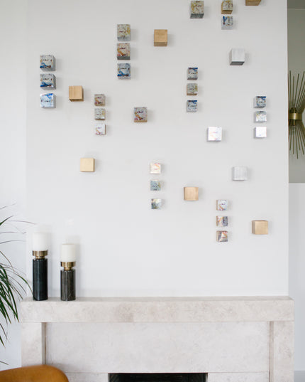 Wallicon Mix Silver / Gold 36’Lı Set Duvar Aksesuarı