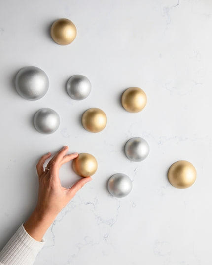 Wallipop Silver - Gold 24’Lü Set Duvar Aksesuarı