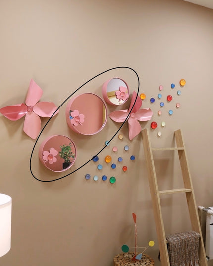 Miniwall Clover 3'Lü Set Duvar Aksesuarı