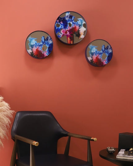 Stolimur Gala Blue 3'Lü Set Duvar Aksesuarı