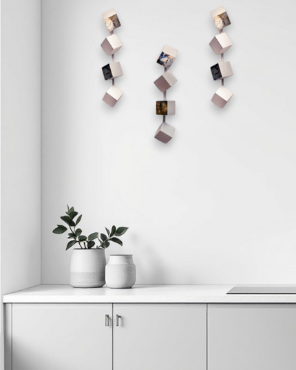 Wallicon Line Silver 3'Lü Set Duvar Aksesuarı