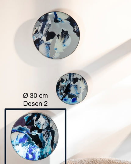 Stolimur Silver Marin 3’lü Set Duvar Aksesuarı