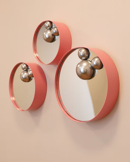 Miniwall Pink 3'Lü Set Duvar Aksesuarı