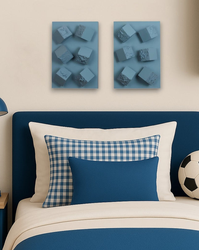 Bigmios Duo Blue Duvar Aksesuarı