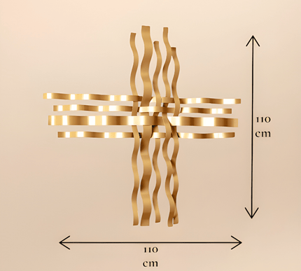 Bonmur Gold Duvar Aksesuarı