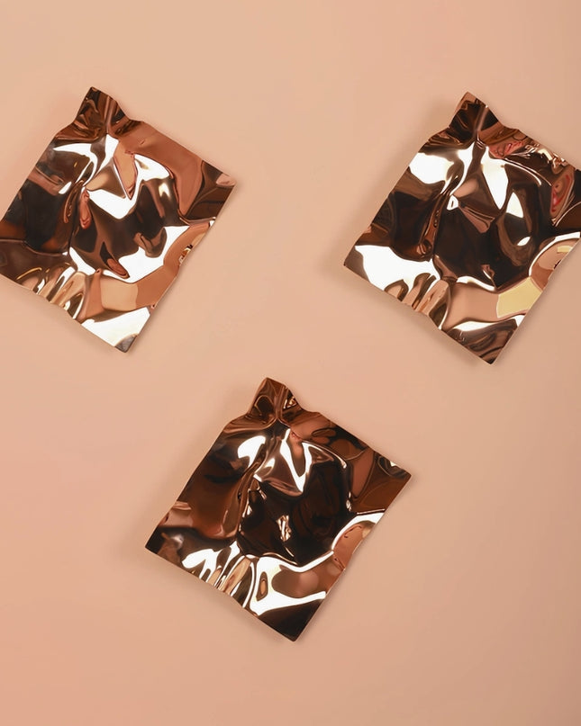 Bright Reflex Bronze Trio Duvar Aksesuarı