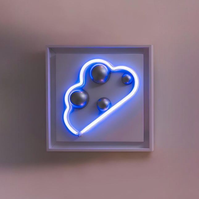 Cloud Neon Işıklı Duvar Aksesuarı
