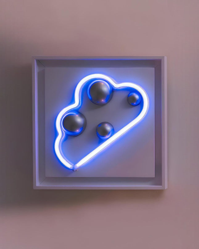 Cloud Neon Işıklı Duvar Aksesuarı