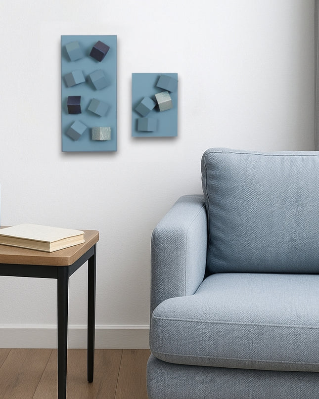 Duomio Blue Duvar Aksesuarı