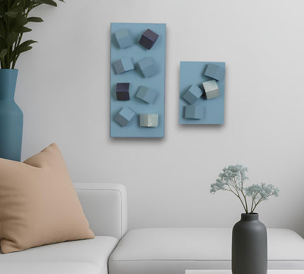 Duomio Blue Duvar Aksesuarı