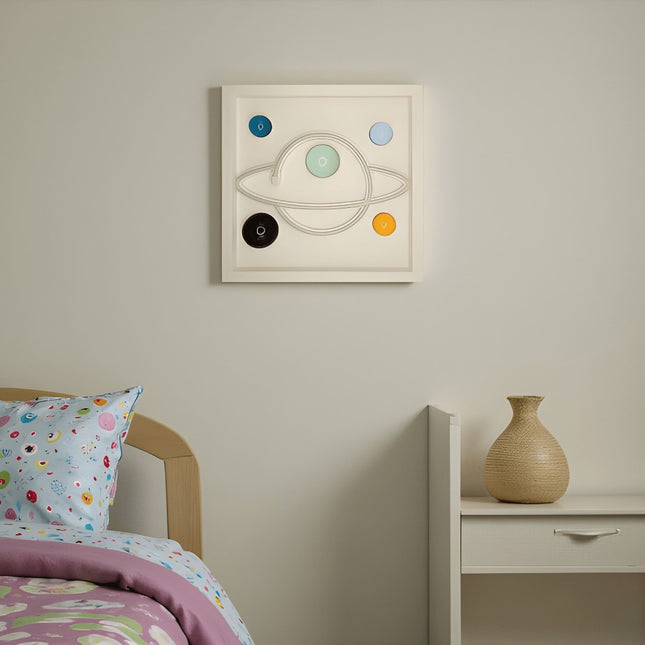 Galaxy Neon Işıklı Duvar Aksesuarı