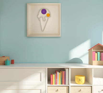 Ice Cream Neon Işıklı Duvar Aksesuarı