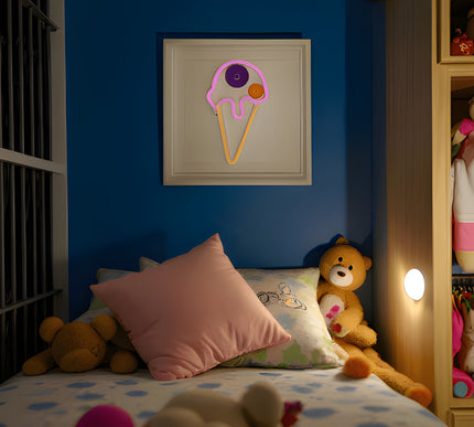 Ice Cream Neon Işıklı Duvar Aksesuarı