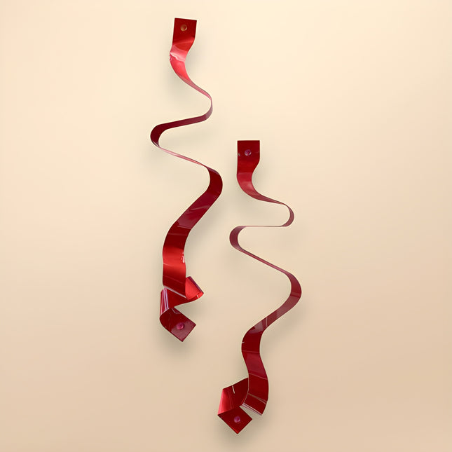 Melanj Red 2'li Set Duvar Aksesuarı