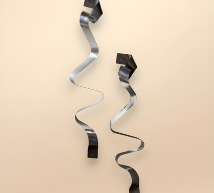 Melanj Silver 2'li Set Duvar Aksesuarı