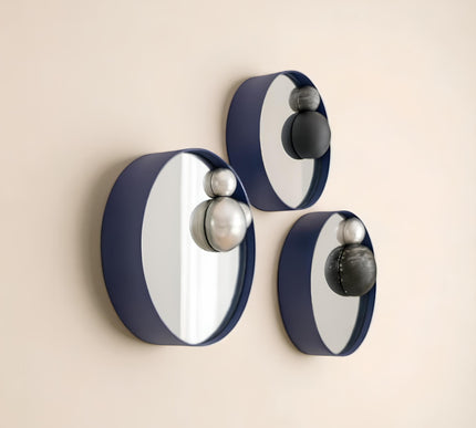 Miniwall Blue 3'lü Set Duvar Aksesuarı