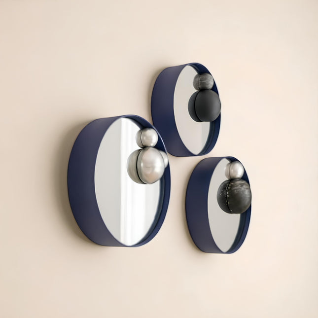 Miniwall Blue 3'lü Set Duvar Aksesuarı
