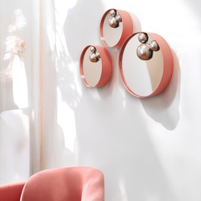 Miniwall Pink 3'lü Set Duvar Aksesuarı
